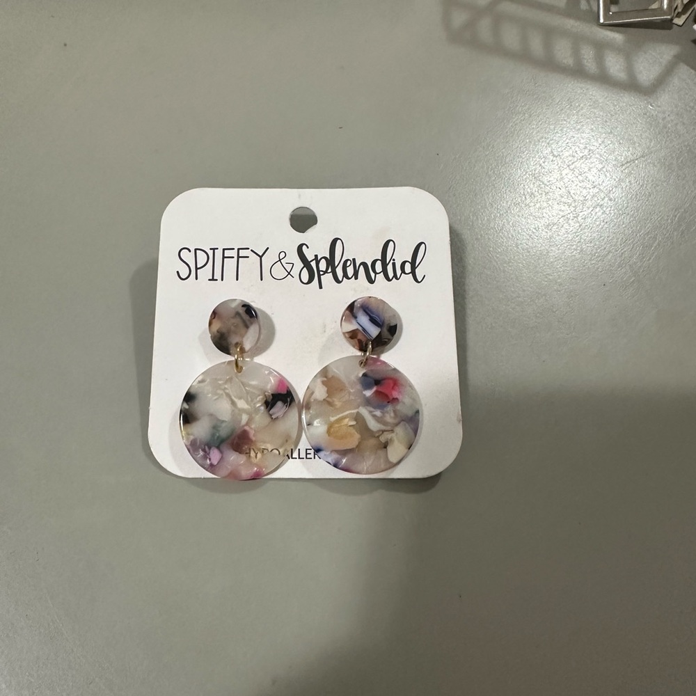 Spiffy & Splendid Multicolor Earrings